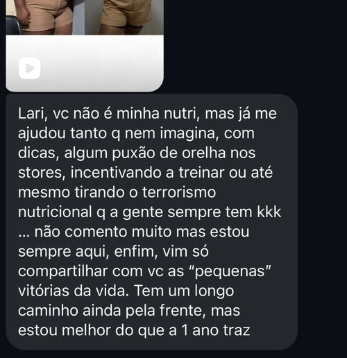 Depoimento de paciente