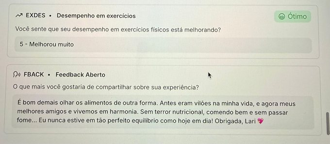 Depoimento de paciente